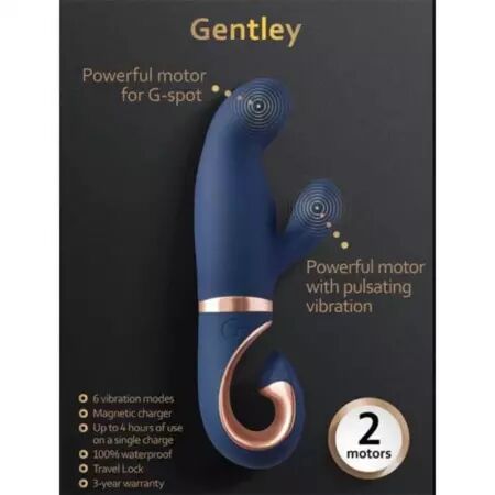 G-VIBE - GENTLEY G-SPOT VIBE BLEU CARAÏBE