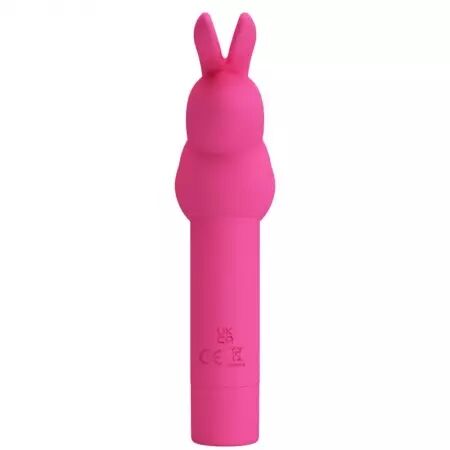 PRETTY LOVE - VIBRATEUR EN SILICONE LAPIN GERARDO FUSCHIA