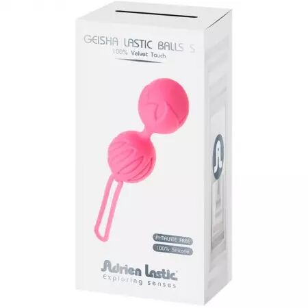 ADRIEN LASTIC - BALLES GEISHA LASTIC SILICONE TAILLE S ROSE