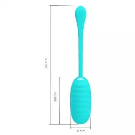 PRETTY LOVE - OEUF VIBRANT RECHARGEABLE KIRK VERT CLAIR