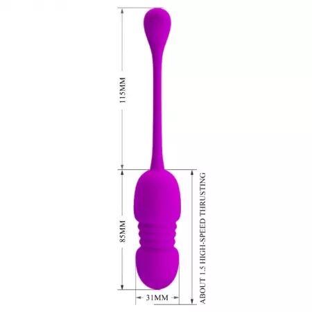 PRETTY LOVE - OEUF VIBRANT RECHARGEABLE CALLIE VIOLET