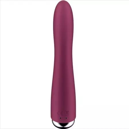 SATISFYER - SPINNING VIBE 1 VIBRATEUR ROTATEUR G-SPOT ROUGE