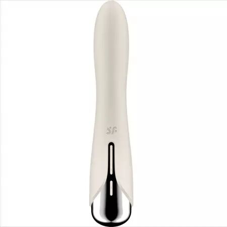 SATISFYER - VIBRATEUR ROTATEUR SPINNING VIBE 1 G-SPOT BEIGE