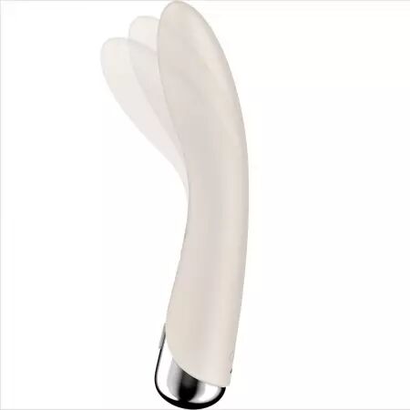SATISFYER - VIBRATEUR ROTATEUR SPINNING VIBE 1 G-SPOT BEIGE