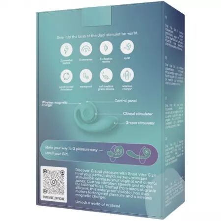 SNAIL VIBE - GIZI DOUBLE STIMULATEUR TIFFANY