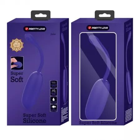 PRETTY LOVE - OEUF VIBRANT JULIUS IMPERMÉABLE-RECHARGEABLE VIOLET