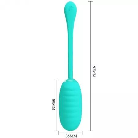 PRETTY LOVE - OEUF VIBRANT RECHARGEABLE KIRK AQUA VERT