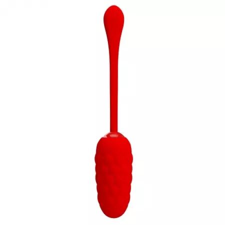 PRETTY LOVE - OEUF VIBRANT  TEXTURE MARINE RECHARGEABLE ROUGE