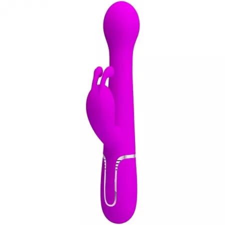 PRETTY LOVE - VIBRATEUR DEJON RABBIT 3 EN 1 MULTIFONCTION VIOLET