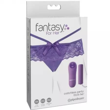 FANTASY FOR HER - PANTY CROTHLESS THRILL-HER