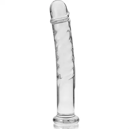 NEBULA SERIES BY IBIZA - MODÈLE 16 GODE EN VERRE BOROSILICATE 18,5 X 3 CM CLAIR