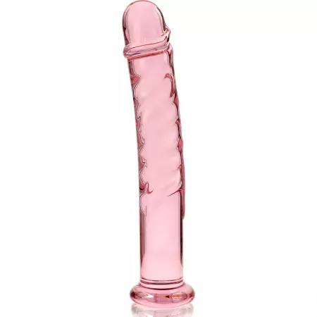 NEBULA SERIES BY IBIZA - MODÈLE 16 GODE EN VERRE BOROSILICATE 18,5 X 3 CM ROSE