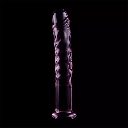 NEBULA SERIES BY IBIZA - MODÈLE 16 GODE EN VERRE BOROSILICATE 18,5 X 3 CM ROSE