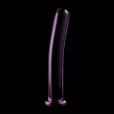 NEBULA SERIES BY IBIZA - MODÈLE 17 GODE EN VERRE BOROSILICATE 18,5 X 3 CM ROSE