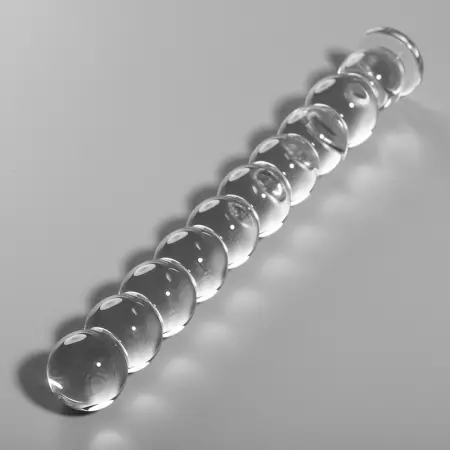 NEBULA SERIES BY IBIZA - MODÈLE 22 GODE EN VERRE BOROSILICATE 21,5 X 2,5 CM CLAIR