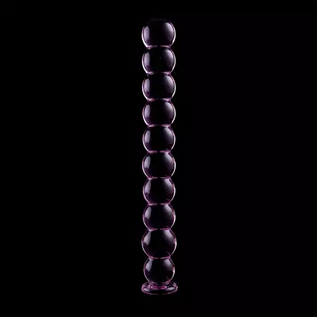 NEBULA SERIES BY IBIZA - MODÈLE 22 GODE EN VERRE BOROSILICATE 21,5 X 2,5 CM ROSE
