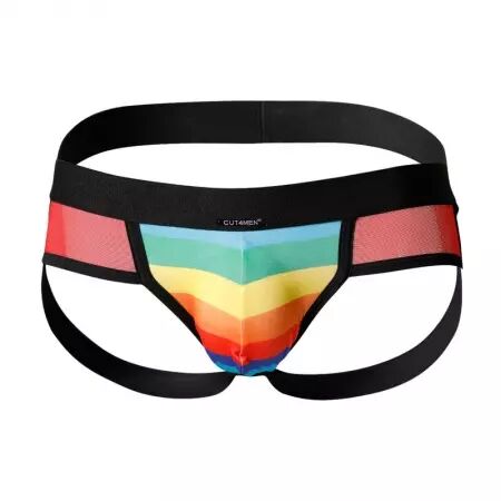 CUT4MEN - JOCKSTRAP ARC-EN-CIEL L