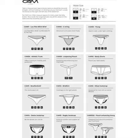 CUT4MEN - JOCKSTRAP DESIRE CUIRETTE BLEU XL