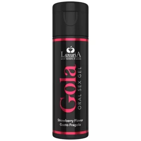 INTIMATELINE LUXURIA - GEL SEXUEL ORAL SAVEUR FRAISE 30 ML
