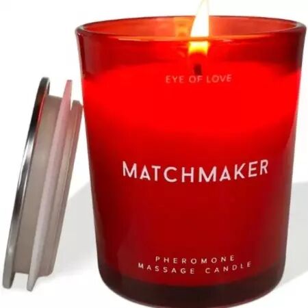 EYE OF LOVE - MATCHMAKER BOUGIE DE MASSAGE DIAMANT ROUGE LATTIRER 150 ML