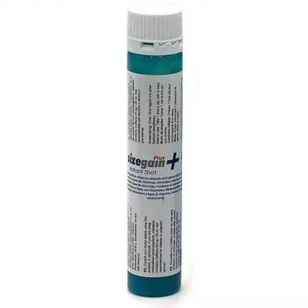 500 COSMETICS - SIZEGAIN PLUS INSTANT SHOT MALE ENERGIZER 5 UNITS