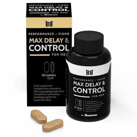 BLACK BULL - DÉLAI ET CONTRÔLE MAXIMUM PERFORMANCES POUR HOMMES 60 GÉLULES