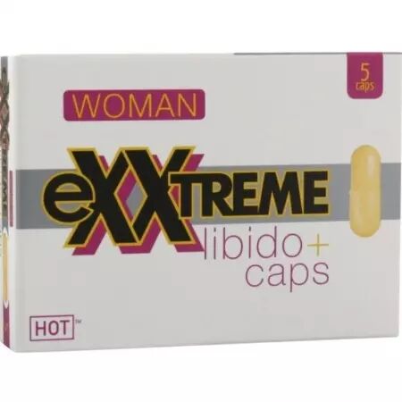 HOT - EXXTREME LIBIDO CAPS FEMME 5 PCS