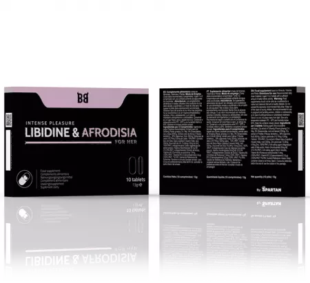 BLACK BULL - LIBIDINE & AFRODISIA PLAISIR INTENSE POUR ELLE 10 COMPRIMES
