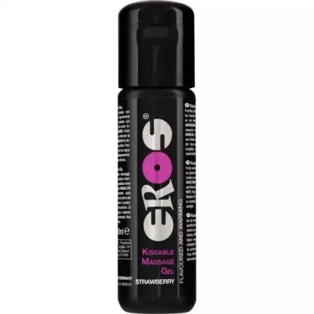 EROS - KISSABLE HUILE DE MASSAGE EFFET CHALEUR FRAISE 100 ML