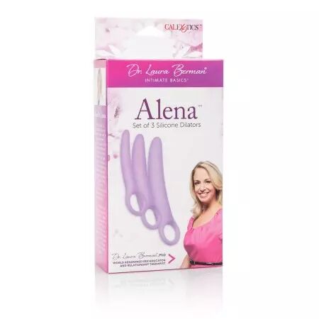 CALIFORNIA EXOTICS - DR LAURA BERMAN ALENA ENSEMBLE DE 3 DILATEURS EN SILICONE