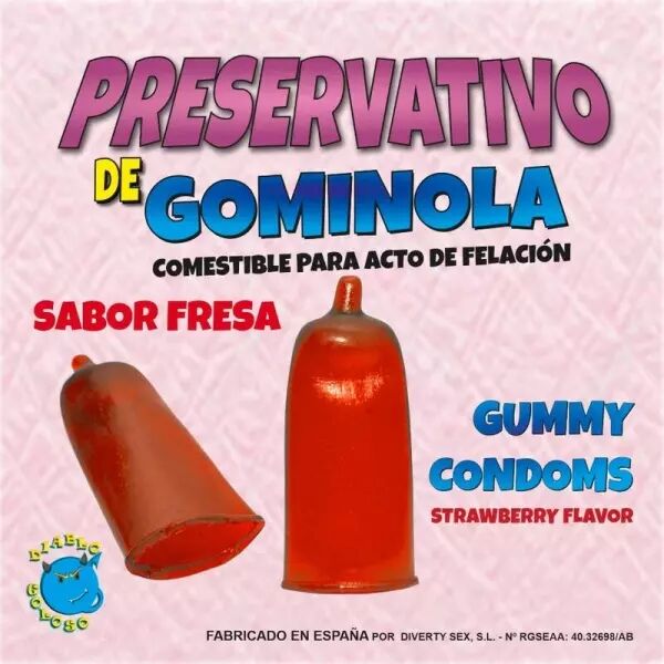 DIABLO PICANTE - CONSERVATEUR GUMMY � LA FRAISE