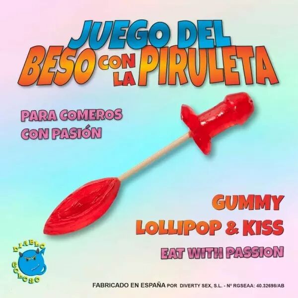 DIABLO PICANTE - JEU P�NIS ET L�VRES GUMMY