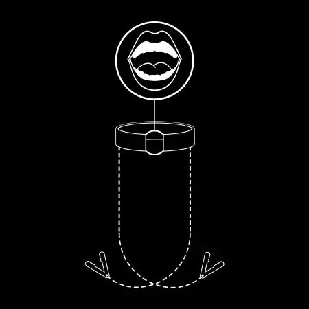 FETISH SUBMISSIVE - ANNEAU BILLON AVEC PINCES  TÉLÉMON