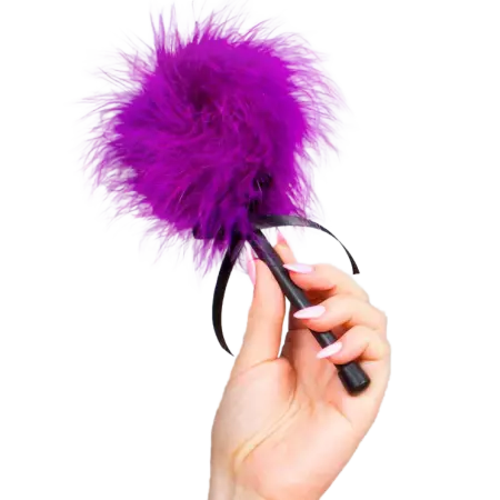 SECRETPLAY - DUSTER MARABOU ROSE VIOLET