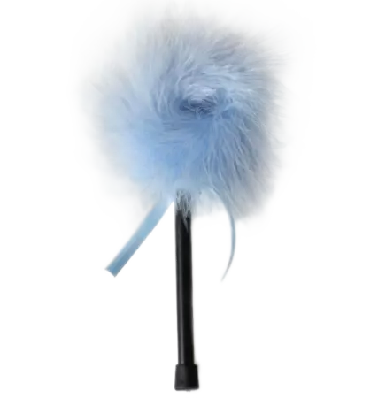 SECRETPLAY - DUSTER MARABOU BLEU CLAIR