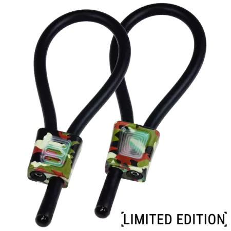 ELECTRASTIM - ANNEAUX PÉNINS RÉGLABLES PRESTIGE ELECTRALOOPS CAMOUFLAGE