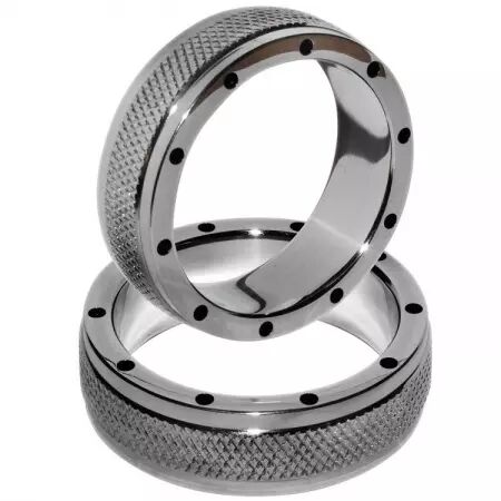 METAL HARD - ANNEAU POUR PÉNIS ET TESTICULES 55MM