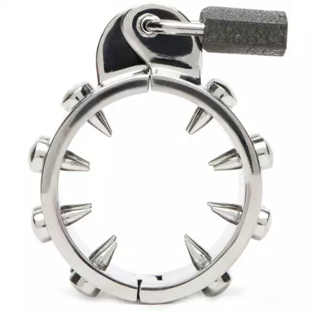 METAL HARD - ANNEAU DE CHASTETÉ ANTI-ÉRECTION