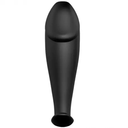 PRETTY LOVE - PLUG ANAL EN SILICONE FORME PÉNIS ET 12 MODES DE VIBRATION NOIR