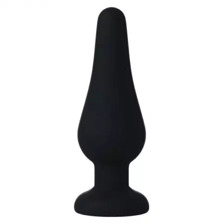 INTENSE - PLUG ANAL PIPO M SILICONE NOIR 11 CM
