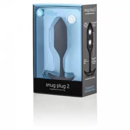 B-VIBE - SNUG PLUG ANAL 2 NOIR