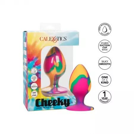 CALIFORNIA EXOTICS - CHEEKY GRAND PLUG ANAL TIE-DYE