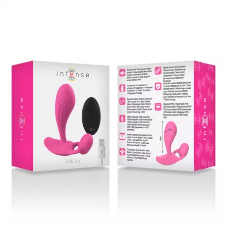 INTENSE - TÉLÉCOMMANDE ANAL SHELLY PLUG ROSE
