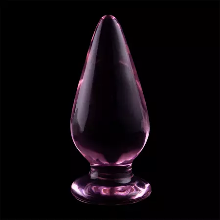 NEBULA SERIES BY IBIZA - PLUG ANAL MODÈLE 4 VERRE BOROSILICATE 11 X 5 CM ROSE