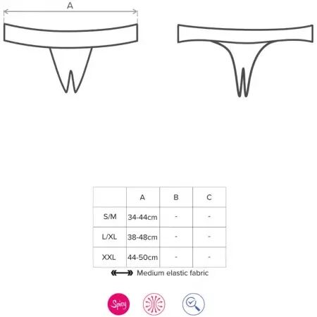 OBSESSIVE - STRING SANS CROCHET MIAMOR L/XL