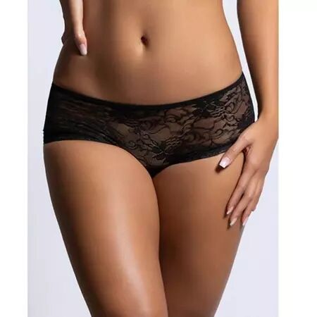 QUEEN LINGERIE - CULOTTE DENTELLE FLORALE OUVERTURE DOS L/XL