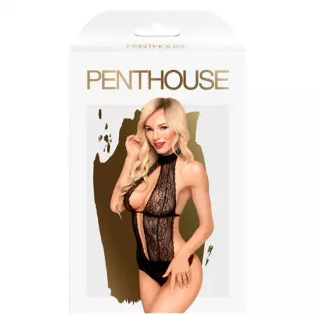 PENTHOUSE - AMANT PARFAIT TEDDY NOIR L/XL