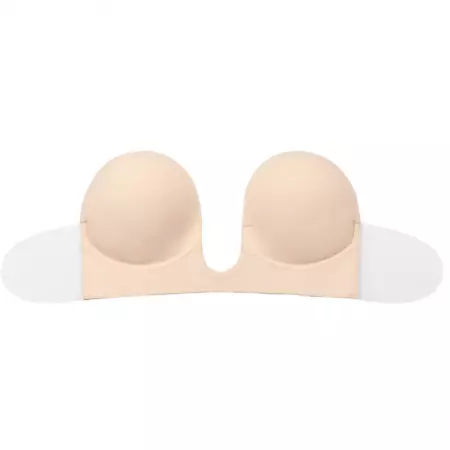 BYE-BRA - SOUTIEN-GORGE SANS POIGNÉES BEIGE BONNET B