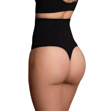 BYE-BRA - FAONNEUR SANS POINTS STYLE STRING NOIR TAILLE XXL