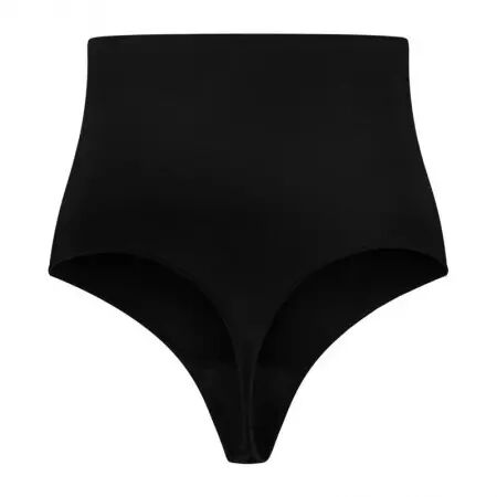 BYE-BRA - FAONNEUR SANS POINTS STYLE STRING NOIR TAILLE XXL